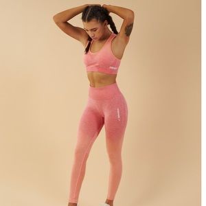 Gymshark ombré seamless peach coral 🍑